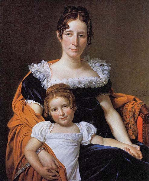 The Comtesse Vilain XIIII and Her Daughter